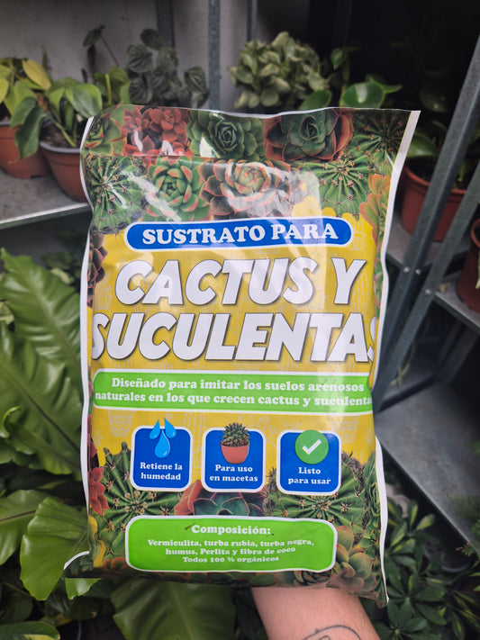Sustrato para cactus y suculentas 2.5 L